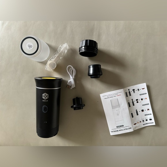 Portable Espresso Machine, Car Coffee Maker Self-Heating with Type-C, Compatible - Picture 12 of 15